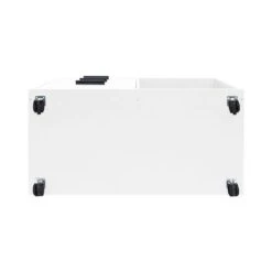Parker Rolling Office Cabinet With Drawers, Lateral Desk Cabinet Organizers, Racks & Shelves, Office Drawer Unit - White -Office Storage Sales e203c435 5e98 4b7b 8e59 06ced6471085