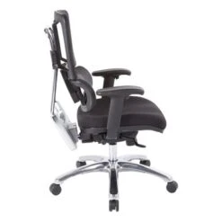 Vertical Black Mesh Back Managers Chair With Fabric Seat In Coal Black - Black -Office Storage Sales e3db1ead 3939 4233 b221 7b56efc5d9ef