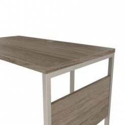 Hybrid 60W X 30D L Shaped Table Desk By Bush Business Furniture - Storm Gray -Office Storage Sales e5cc3cda 0ff0 4c38 b899 b5820d8a5c29