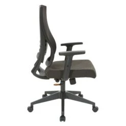 Mesh Back Office Chair With Black Frame - Polyester/Fabric -Office Storage Sales e62a6fdf 66a3 4a3d 9bb4 a20e9080f54f