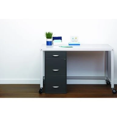 Porch & Den Ferris 3-drawer Charcoal File Cabinet - Charcoal 8 Porch & Den Ferris 3-drawer Charcoal File Cabinet - Charcoal - Image 8