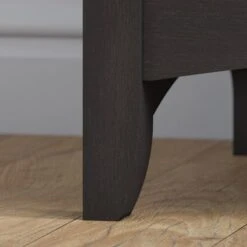 Salinas Tall 5-shelf Bookcase (Set Of 2) By Bush Furniture - Vintage Black -Office Storage Sales e7d67506 d1fd 4e33 8835 d2846f3e0dc1