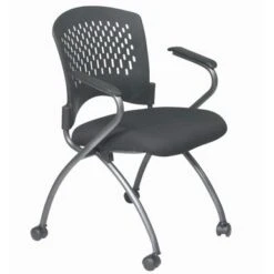 Office Star Deluxe Folding Chairs (Pack Of 2) - Delux Folding Chair - 2 Pack