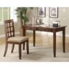 Coaster Furniture Newton 2-piece Writing Desk Set - Dark Amber