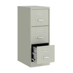 Hirsh 22-in Deep 3 Drawer, Letter Width, Vertical File Cabinet - Beige -Office Storage Sales ea8f07fa 9746 40c9 8101 0f5f55a55ba0