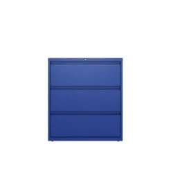 Hirsh 36 In Wide, 3 Drawer, HL8000 Series, Classic Blue - Blue -Office Storage Sales ec46c0ff 950b 4e47 b2cd b3f60cd2d24b