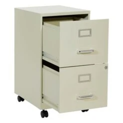 Metal File Cabinet - Black W/Casters -Office Storage Sales ed0db09a ebf2 40a4 8a4e d1af5365565c