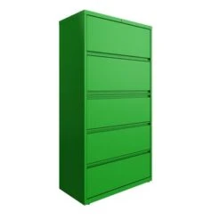 Hirsh 36 In Wide, 5 Drawer, HL8000 Series, Screamin' Green - Green