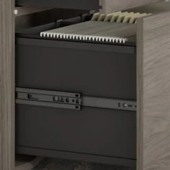 Hybrid Office Storage Cabinet With Drawers By Bush Business Furniture - Platinum Gray -Office Storage Sales ede9bd75 ce47 4317 b5d0 af54d006934b