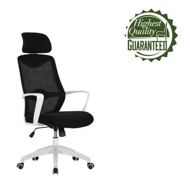 Porthos Home Cory Swivel Office Chair, Tall Mesh Back, Height Adjustable Seat - Blue 9 Porthos Home Cory Swivel Office Chair, Tall Mesh Back, Height Adjustable Seat - Blue - Image 9