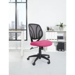 Work Smart Screen Back Armless Task Chair - Purple -Office Storage Sales f65f4120 4a8a 4096 a810 bc8568e95365