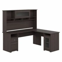 Cabot 72W L Shaped Desk With Hutch And Storage By Bush Furniture - Ash Gray 37 Cabot 72W L Shaped Desk With Hutch And Storage By Bush Furniture - Ash Gray -Office Storage Sales f7c36fd7 0917 46ae 88f2 a1aa79bffc68