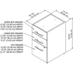 Office 500 3-drawer File Cabinet By Bush Business Furniture - Brown 26 Office 500 3-drawer File Cabinet By Bush Business Furniture - Brown -Office Storage Sales f7ffb7ec 1847 4101 89b2 1cbd7e0c17d9