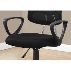 Office Chair/ Adjustable Height/ Swivel/ Ergonomic/ Armrests/ Computer Desk/ Work/ Juvenile/ Metal/ Mesh/ Black/ Contemporary/ Modern -Office Storage Sales f801be7a d5d5 4d48 bbde 42df6c357ab9
