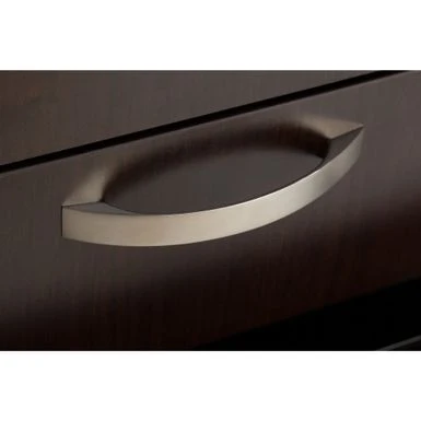 Easy Office 3 Drawer Mobile File Cabinet By Bush Business Furniture - Brown 3 Easy Office 3 Drawer Mobile File Cabinet By Bush Business Furniture - Brown - Image 3