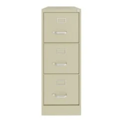 Hirsh 22-in Deep 3 Drawer, Letter Width, Vertical File Cabinet - Grey -Office Storage Sales ff88a137 c64d 4150 bd97 233c62d01fff